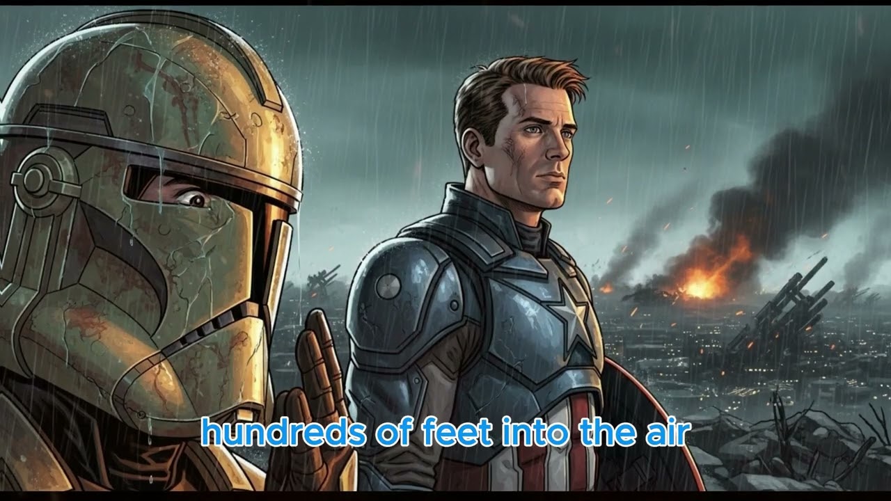 What if captain America landed in star wars?
