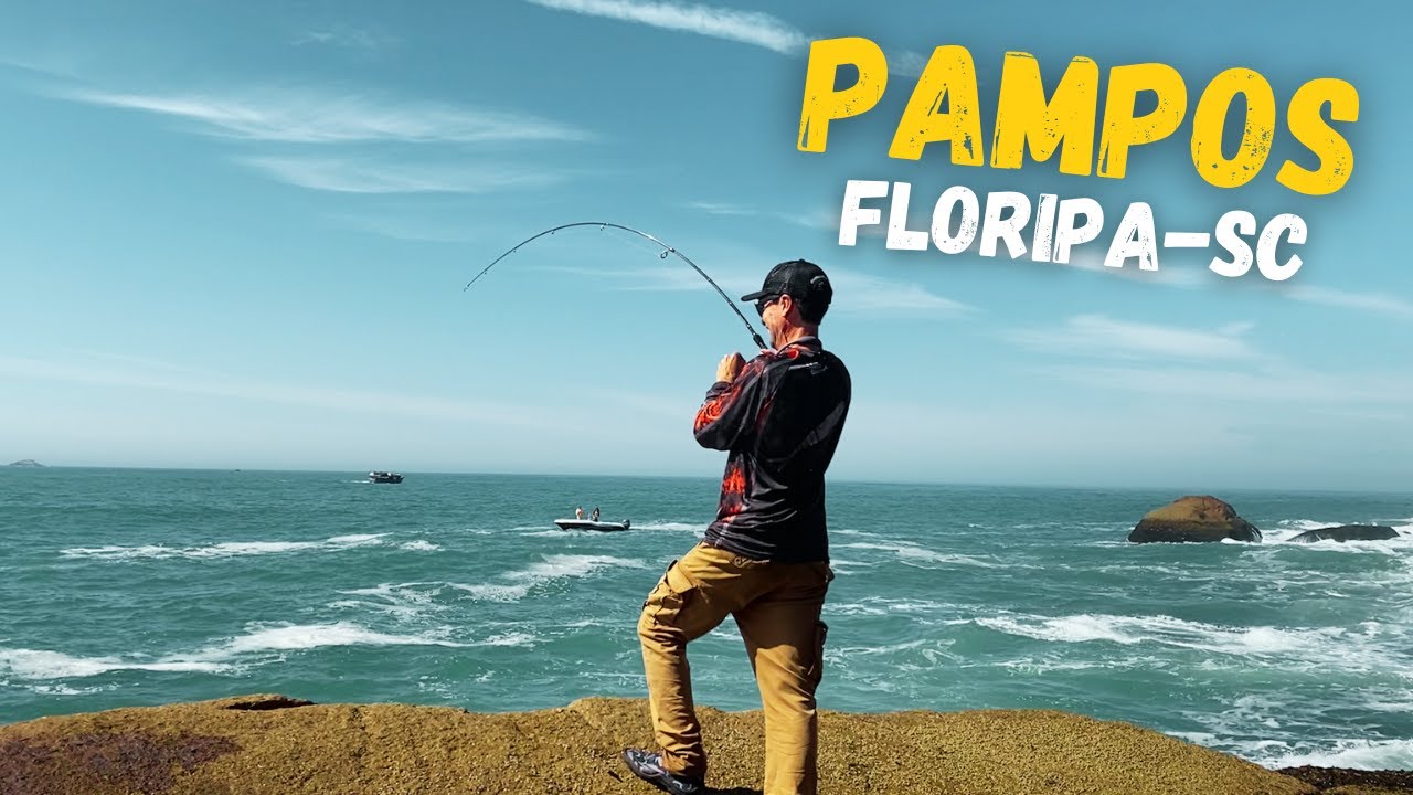 Pescaria de PAMPO em FLORIPA - Praia da Galheta - Trilha da Boa Vista