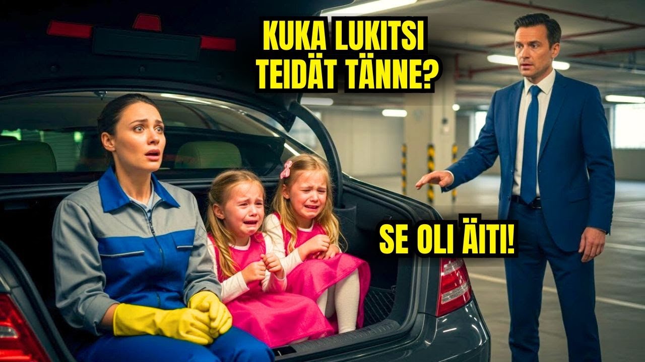 Miljonääri avaa tavaratilan... hän pyörtyy löydettyään kaksosensa ja lastenhoitajan!