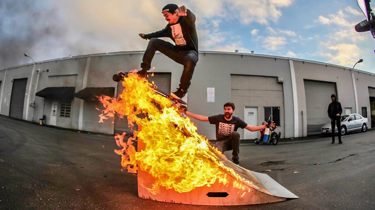 Highest Wallride on Electric Skateboard Challenge!