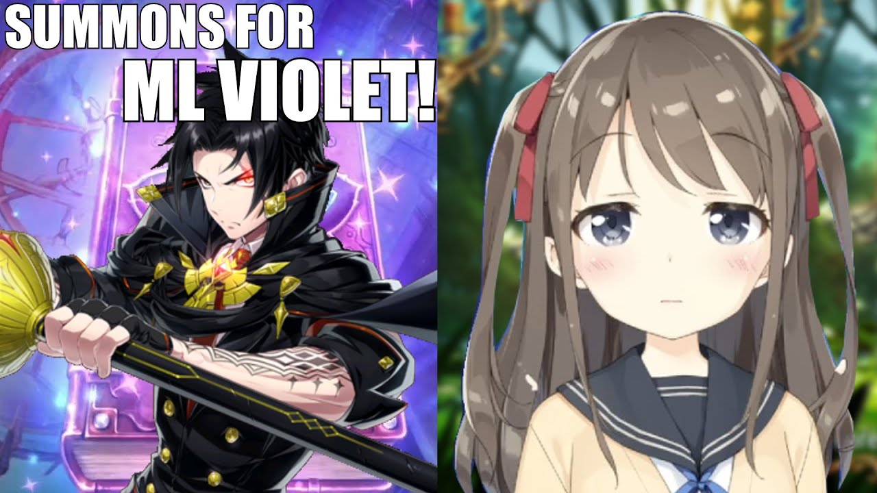 SUMMONS FOR ML VIOLET! Moglet-Chan = GOOD LUCK CHARM?!