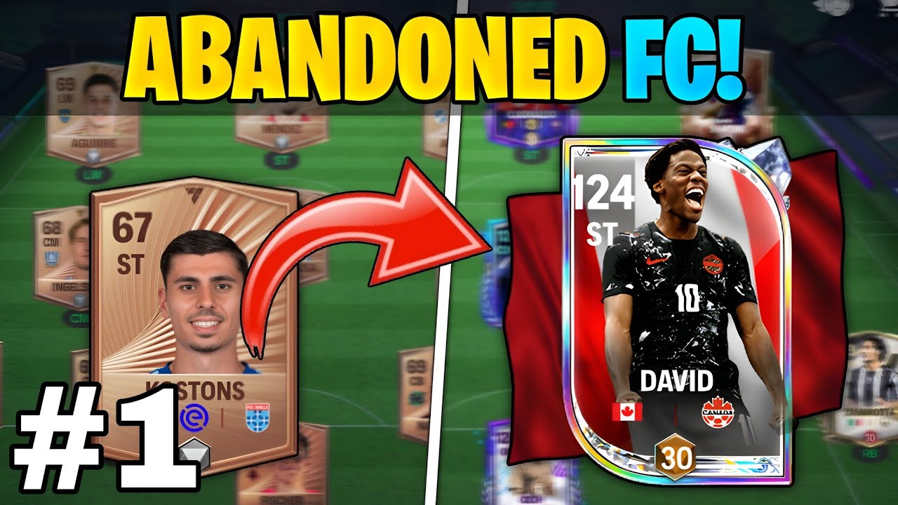 Czy uda mi się uratować to PORZUCONE konto? | Abandoned FC #1 | FC Mobile
