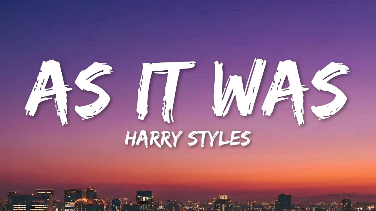 Harry Styles - As It Was (Lyrics)