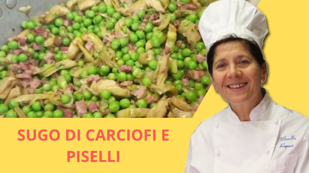 Ricetta sugo di carciofi e piselli - Rosticceria Mirella Corridonia