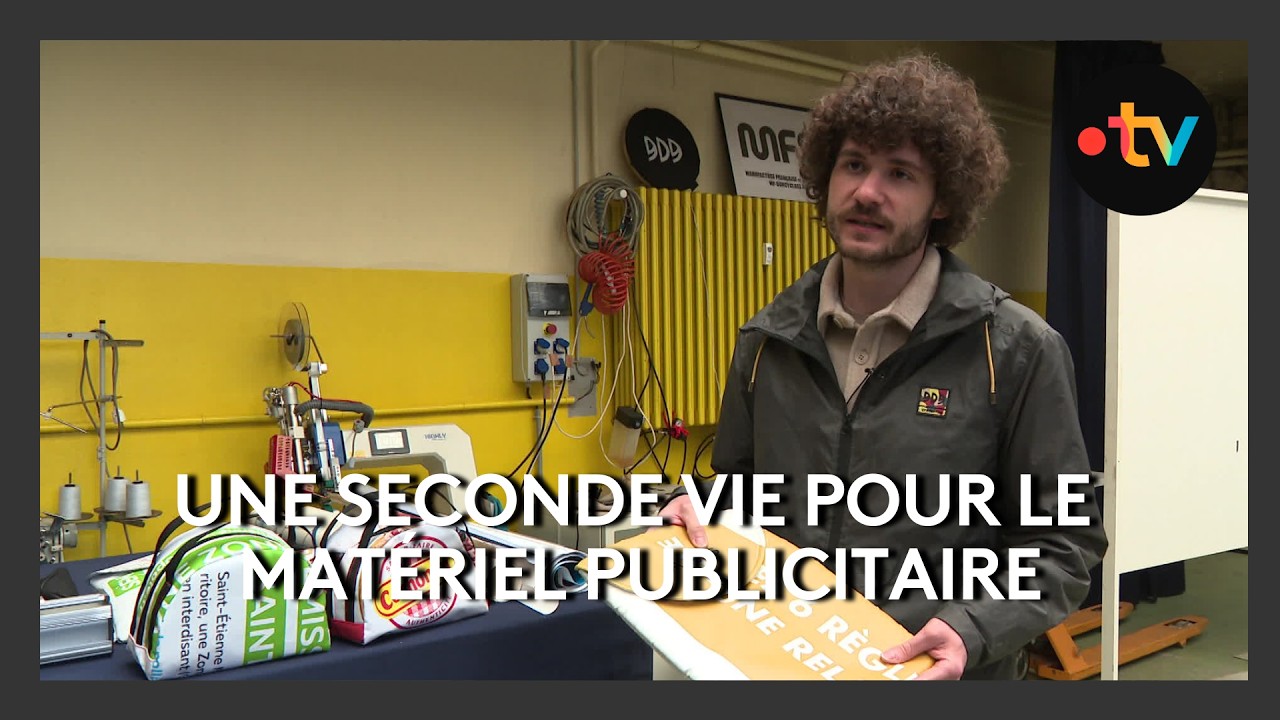 Une collab pour recycler du matériel publicitaire obsolète