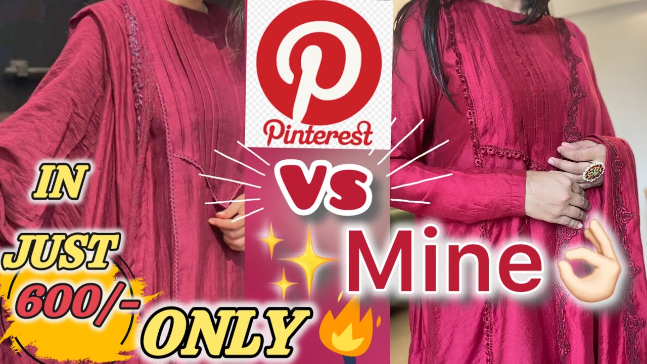 I Recreated a Viral Pinterest Outfit for Just ₹600! ✨Pinterest vs Reality