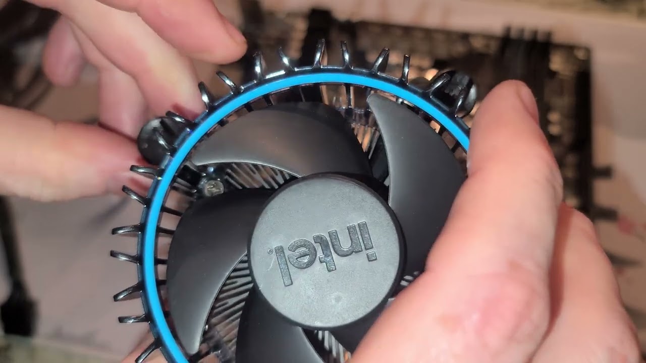 I3-12100f installation with stock cooler into Gigabyte B760m DS3H LGA 1700 motherboard