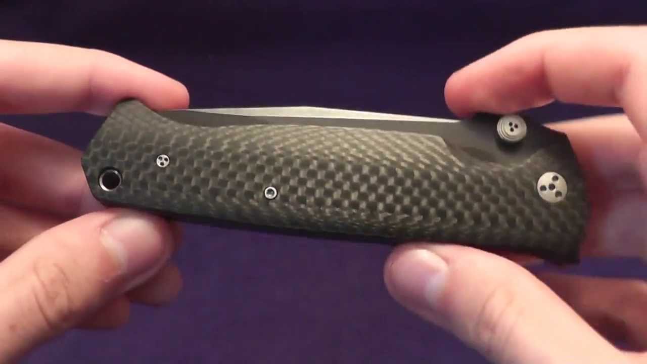 Microtech CMTX5 D/A 1080P Macro Time! (Carbon Fiber and Dual Action)