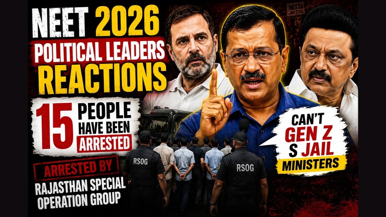 NEET Exam Debate Heats Up | Opposition vs Government Reactions