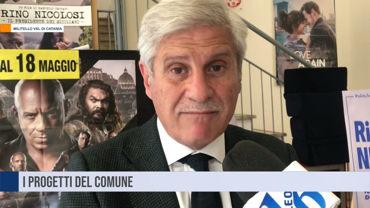 Militello val di Catania. I progetti del comune