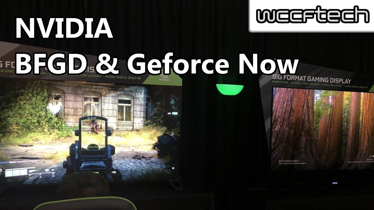 NVIDIA BFGD and GeForce Now at CES 2018