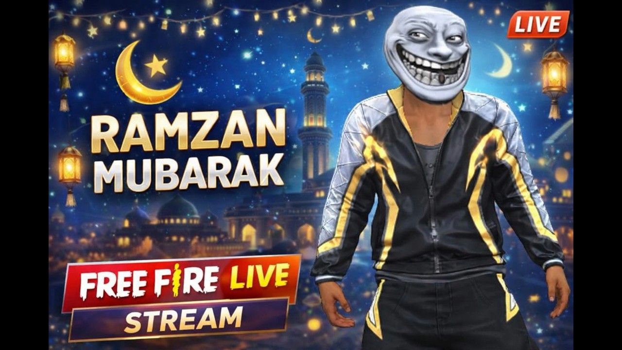 🔴LIVE .RAMZAN MUBARAK 😱 GIVEAWAY ROOM FAN ROOMOp Gameplay🤪PAKISTAN SERVER .FF LIVE