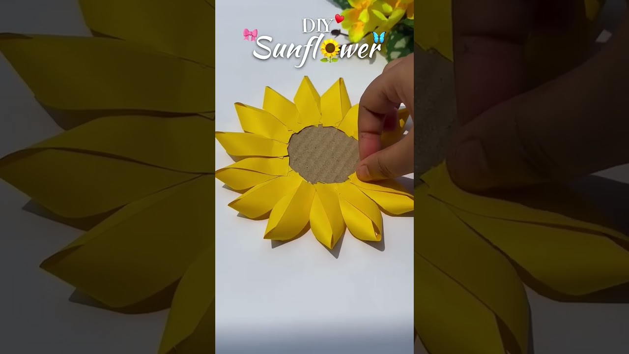 DIY sunflower🌻