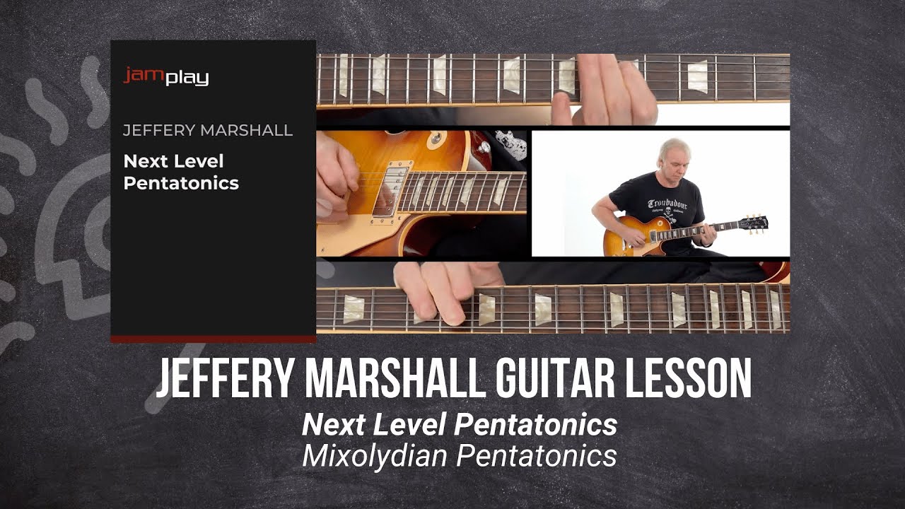 🎸 Jeffery Marshall Guitar Lesson - Mixolydian Pentatonics - JamPlay + @TrueFireTV