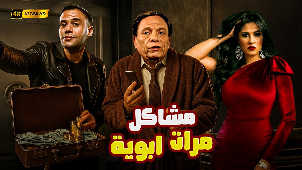 🚀 فيلم مشاكل مرات أبويه | عادل إمام ,محمد إمام وياسمين عبدالعزيز | لما مرات أبوك تقلب حياتك سيرك 😂🔥