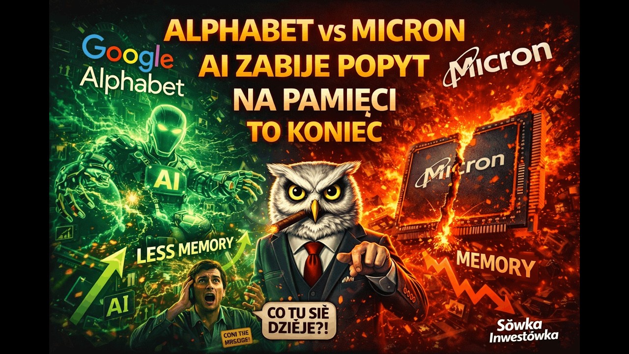 ALPHABET ZNISZCZY MICRONA?! 💣 AI, KT&Oacute;RE ZABIJE POPYT NA PAMIĘCI