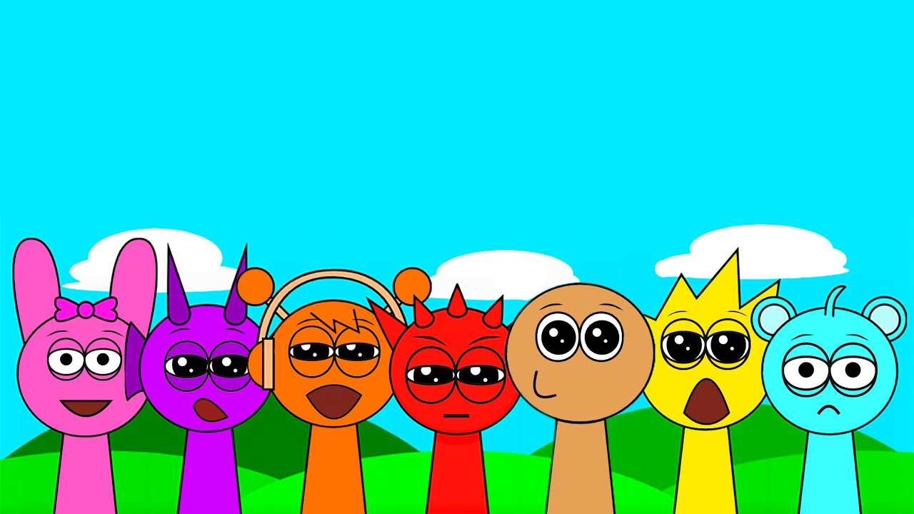 POU VIROU VÁRIOS SPRUNKI INCREDIBOX | Pou Vlogs