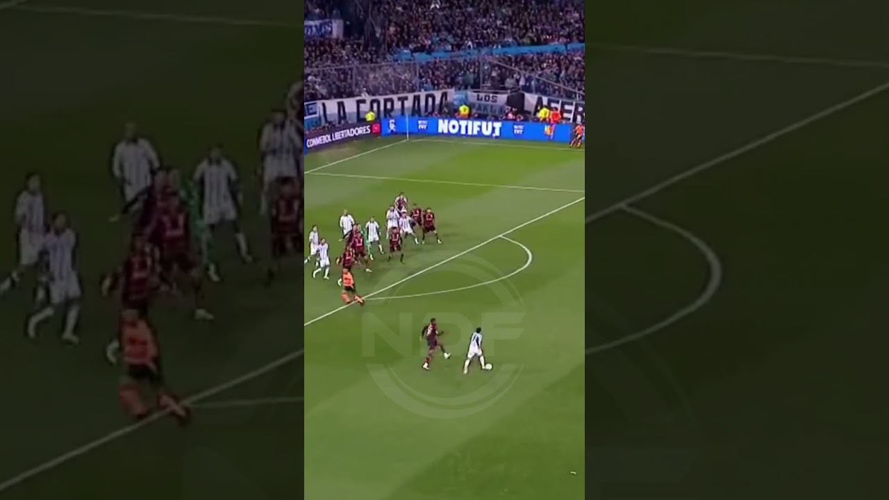 La p&eacute;sima jugada de Racing Club en el final del partido 😱 #racing #racingclub #flamengo #futbol