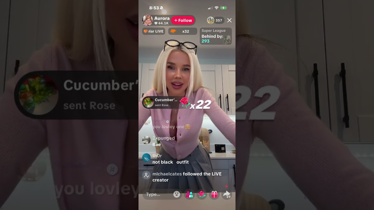 Blonde UK Girl TikTok Live (2/8/26)
