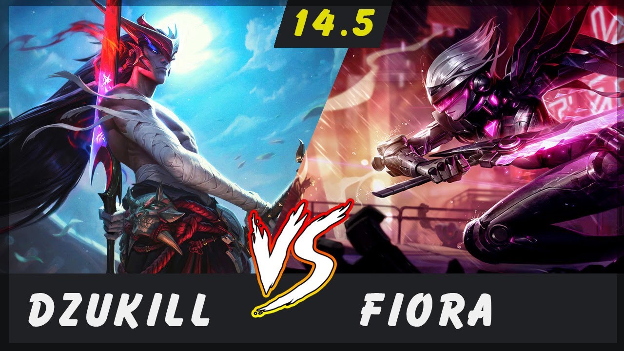 Dzukill - Yone vs Fiora TOP #2 Patch 14.5 - Yone Gameplay