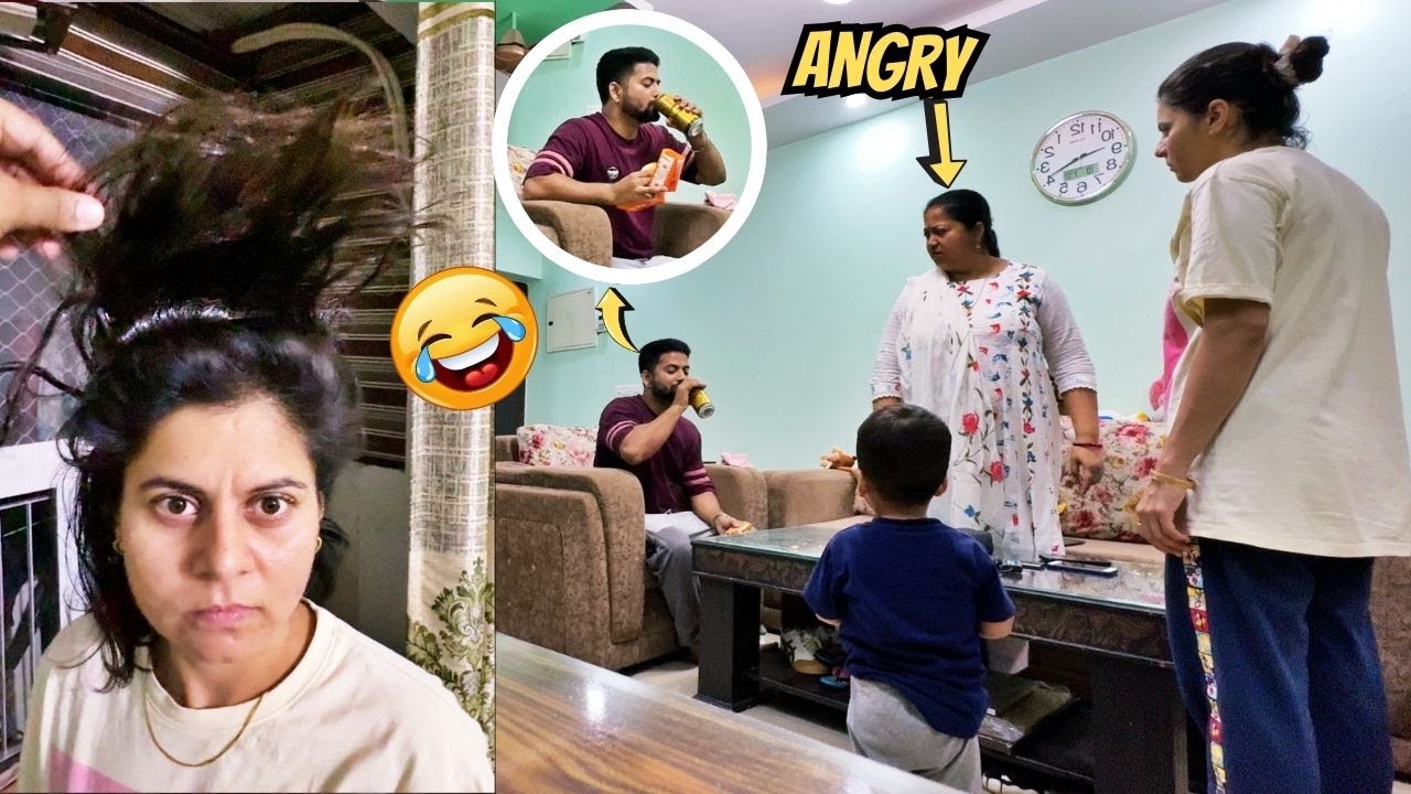 NON-VEG PRANK on Mom & Wife in Navratri 😂