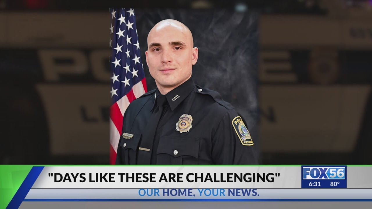 Man accused of injuring Lexington police officer during traffic stop near gas station