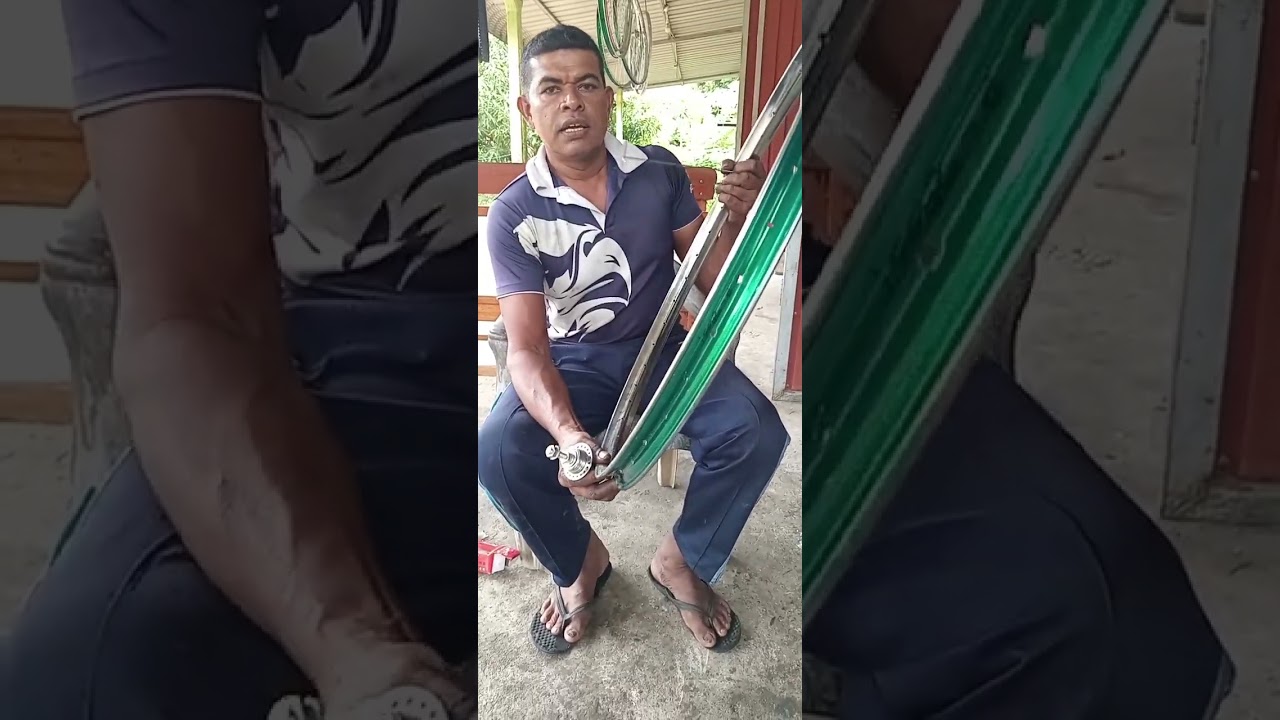 නිවැරැදි ව රිම් එහෙකට ස්පෝක් සවි කිරීම 🫡.HOW TO SET THE RIM IN THE   SPOKE