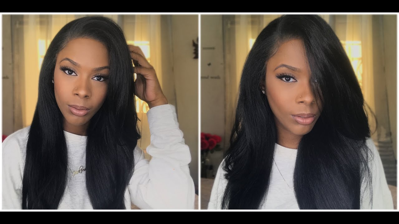 It's A Wig! Human Hair Blend Deep Lace Wig - 360 Lace Endless * HairSoFlyShop *