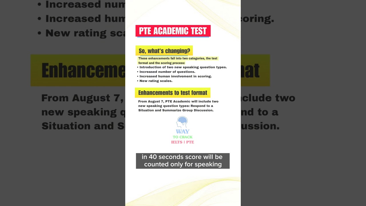 PTE Exam Update 2025 | 2 New Questions August onwards | Prepare Now 