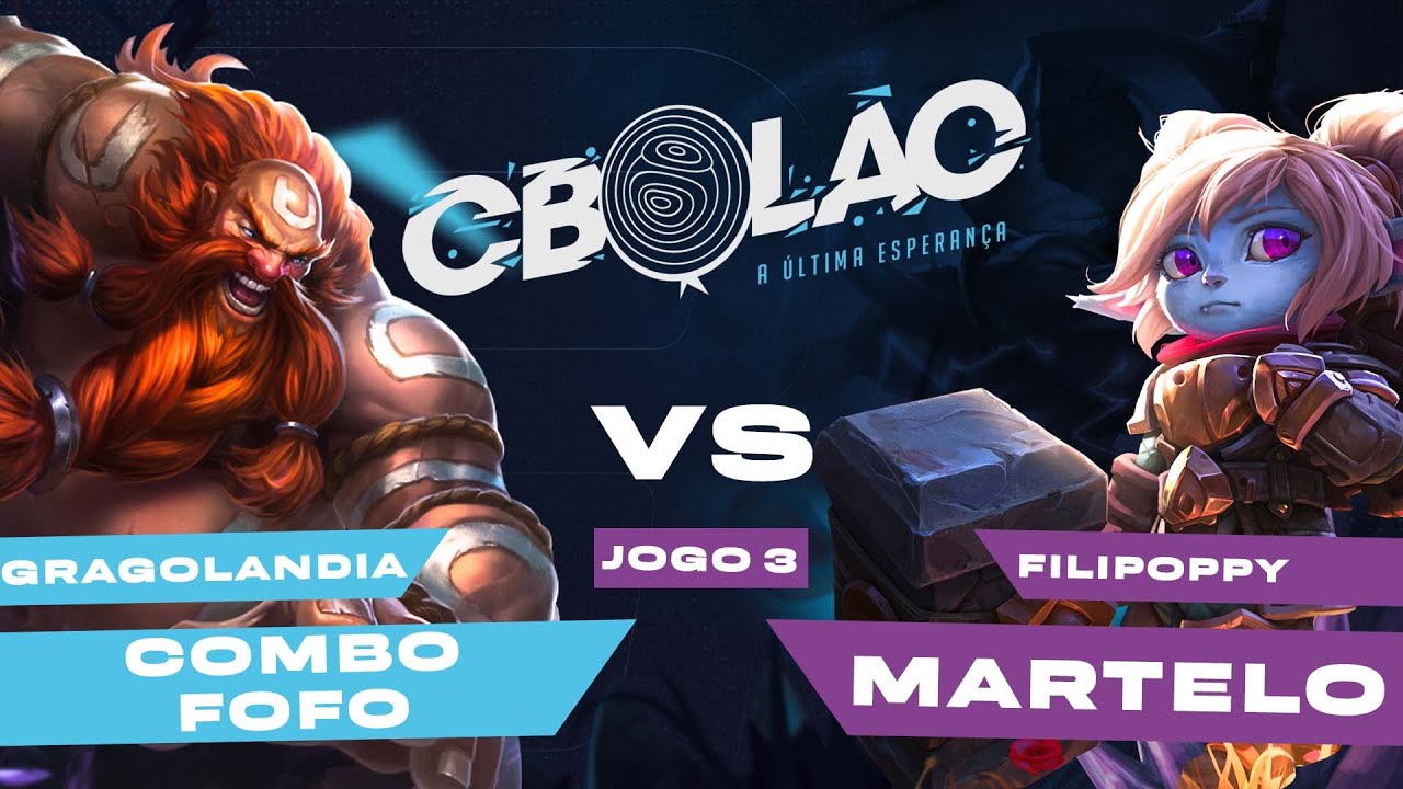 COMBO FOFO X MARTELO JOGO 3 FINAL DO MONOCHAMP I CBOLÃO Qualify 2ª Edição