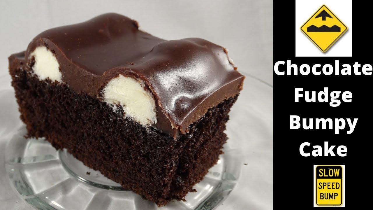 How to make a chocolate fudge bumpy cake