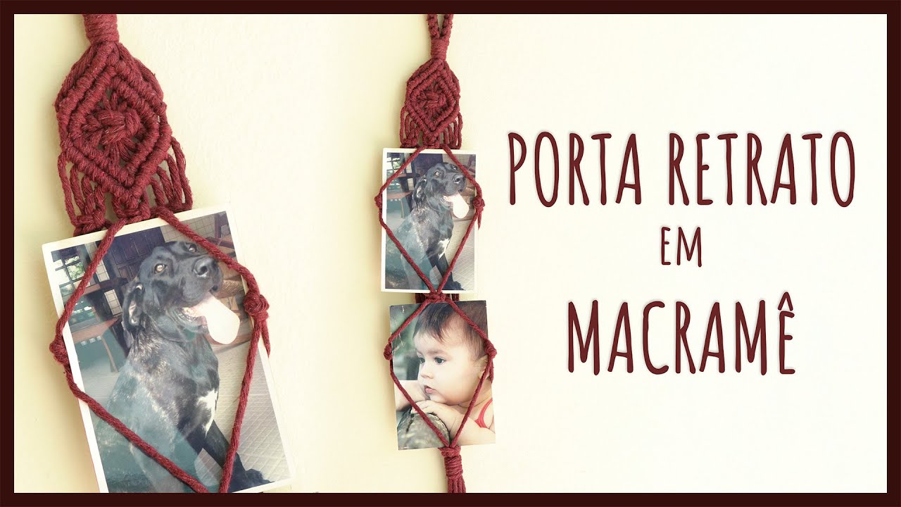 📸 Painel de Macramê para Fotos | Tutorial Passo a Passo!
