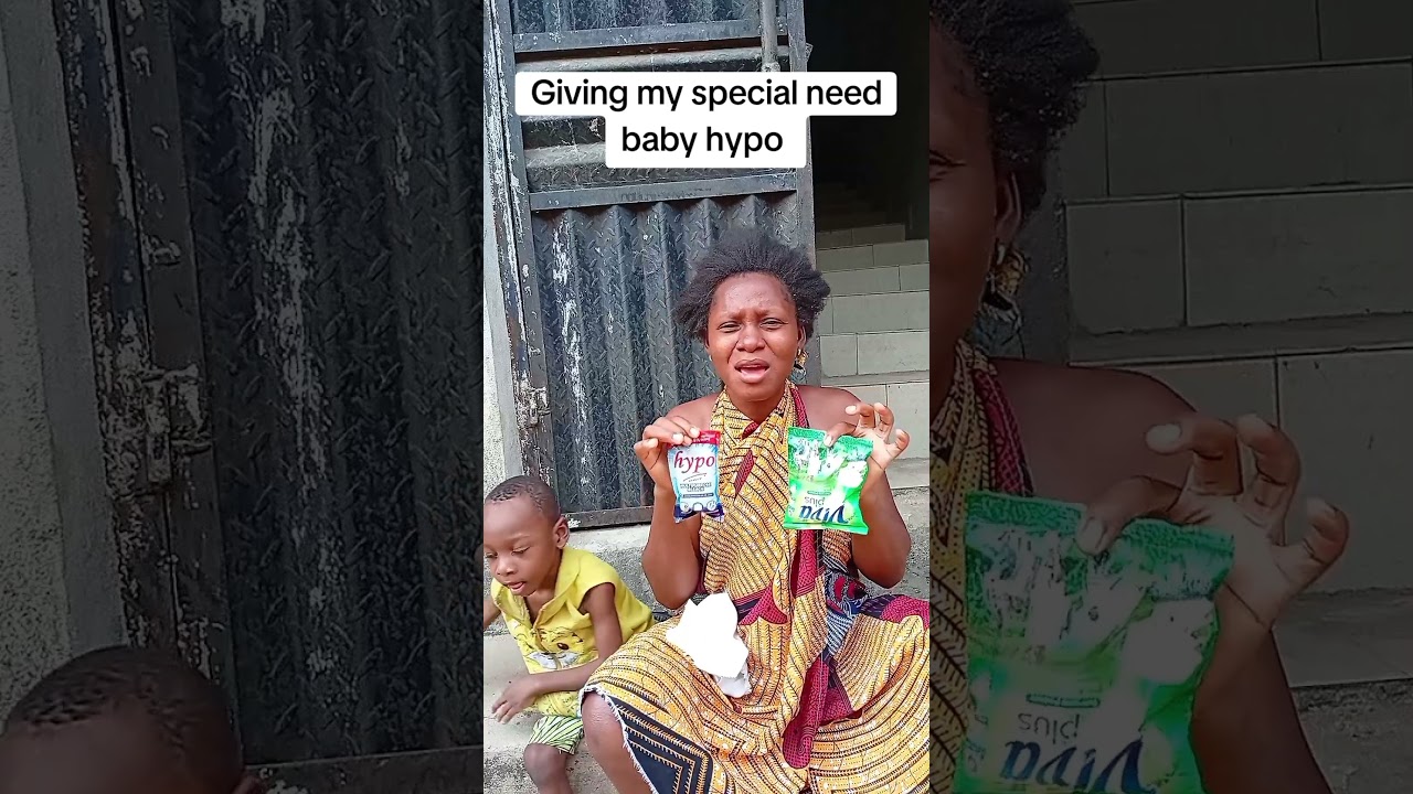 Giving my special need baby hypo