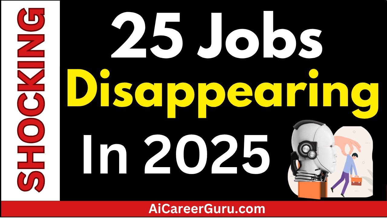 25 Jobs That AI Is SECRETLY Taking Over in 2025