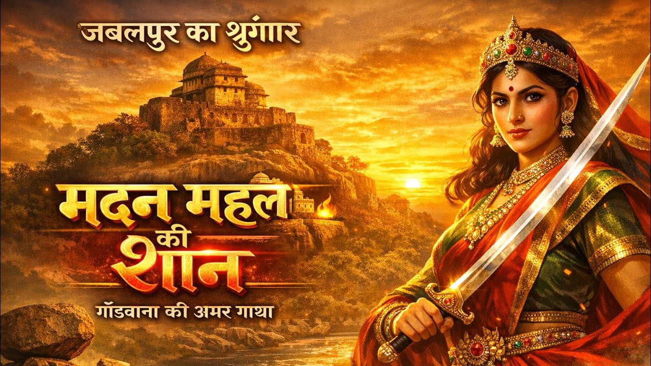 ✨जबलपुर का श्रृंगार – मदन महल ✨। गोंडवाना गीत 2026।
