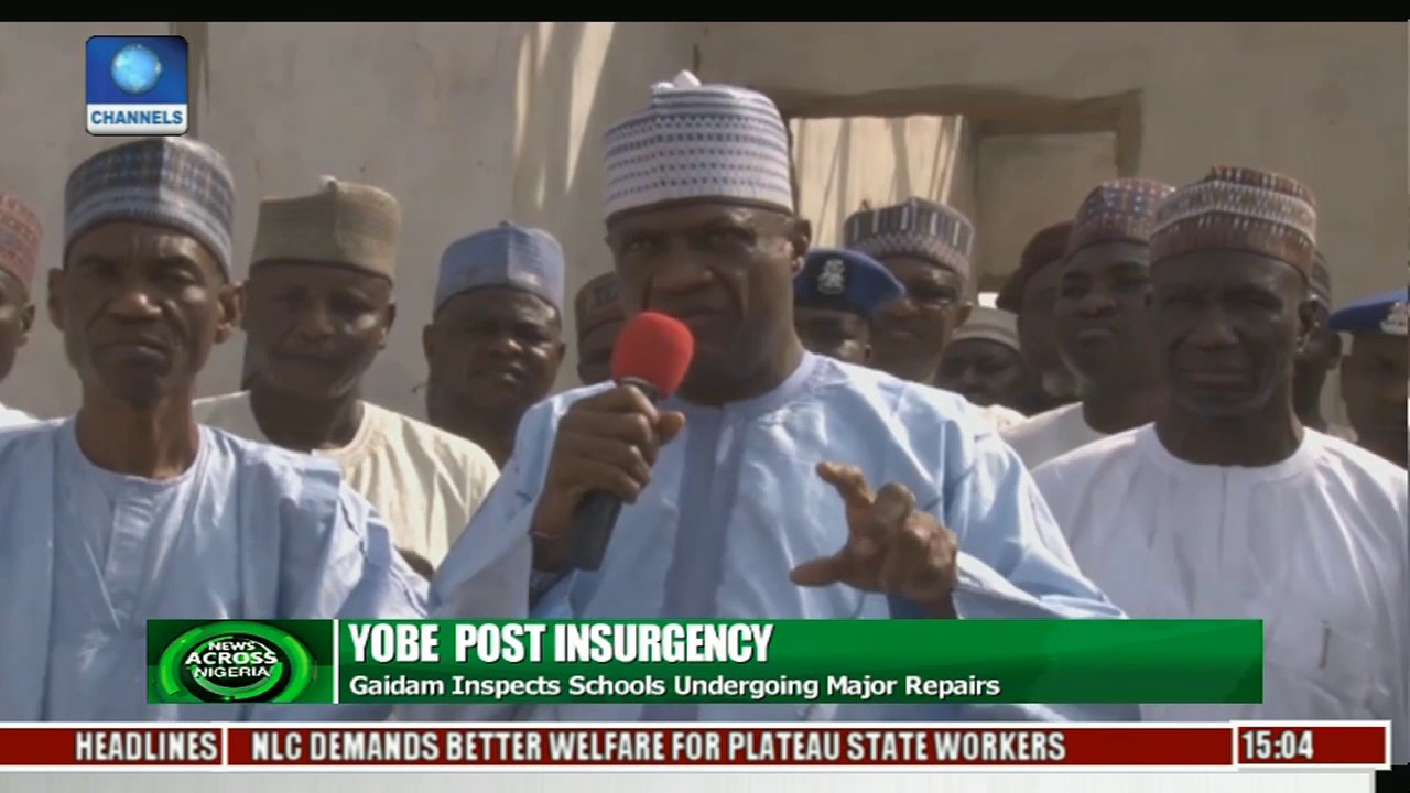 Yobe Post Insurgency: State Govt. Begins To Rebuild Damaged Schools