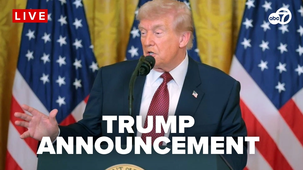 🔴LIVE: PRESIDENT TRUMP MAKES ANNOUNCEMENT ON ENVIRONMENTAL REGULATIONS