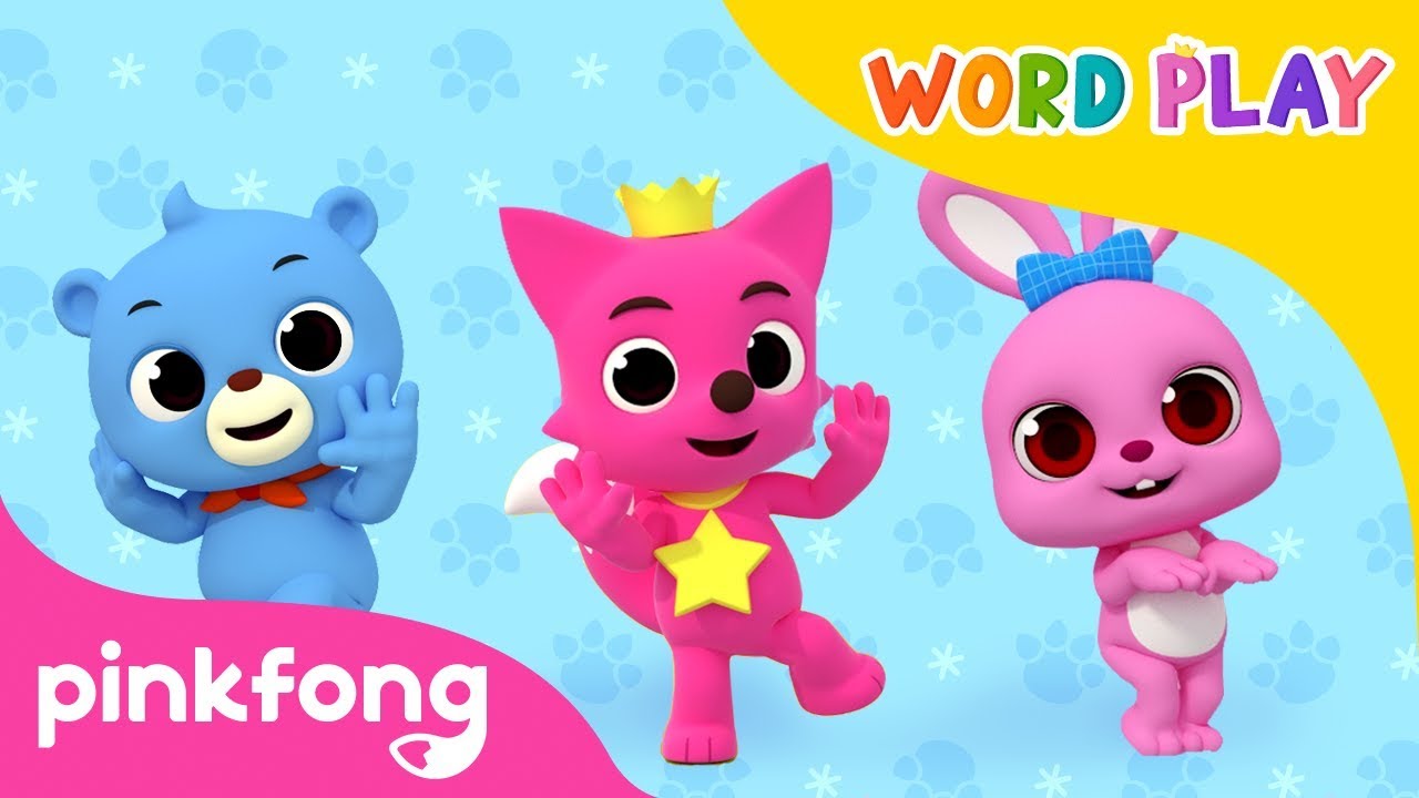 Animal Action | Word Play | Pinkfong Songs for Children