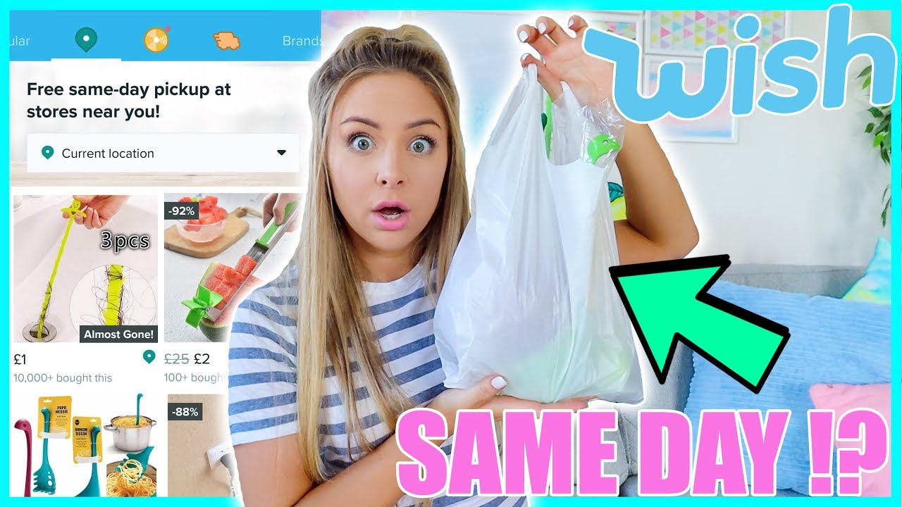 Testing Weird Products From Wish Same Day Service ! Success Or Disaster !