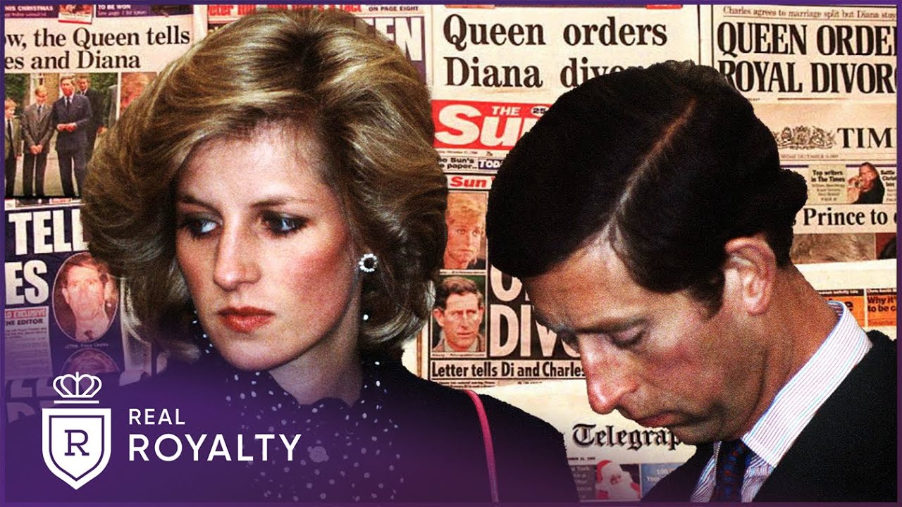How The World Reacted To Charles and Diana's Divorce | Diana And The Royal Family | Real Royalty