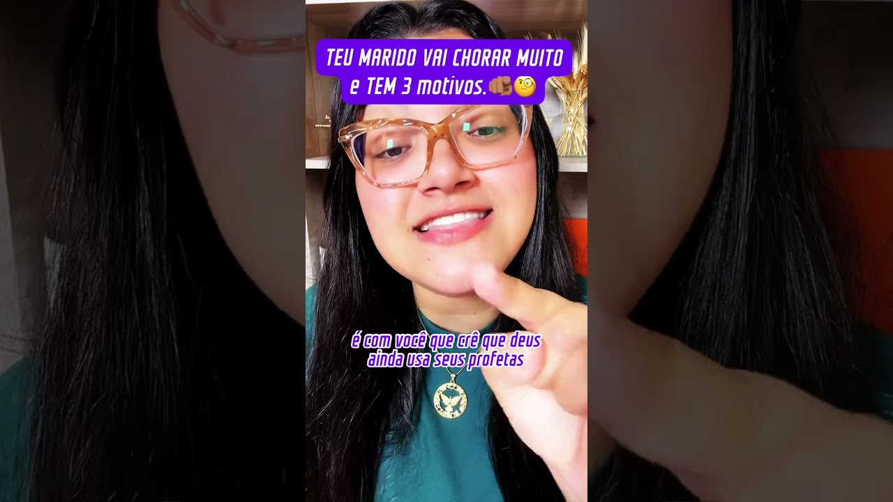 O teu marido vai chorar e tem 3 motivos.🫵🏽👀⚠️