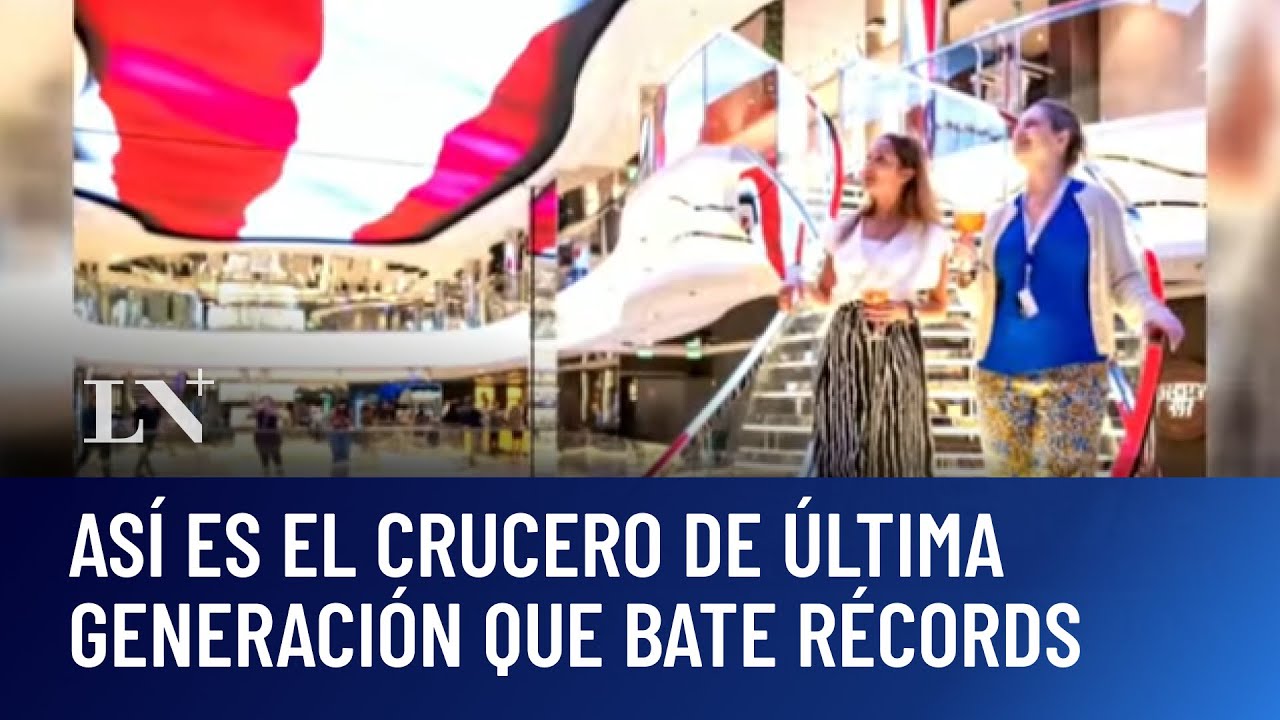 Así es el crucero de última generación que bate récords