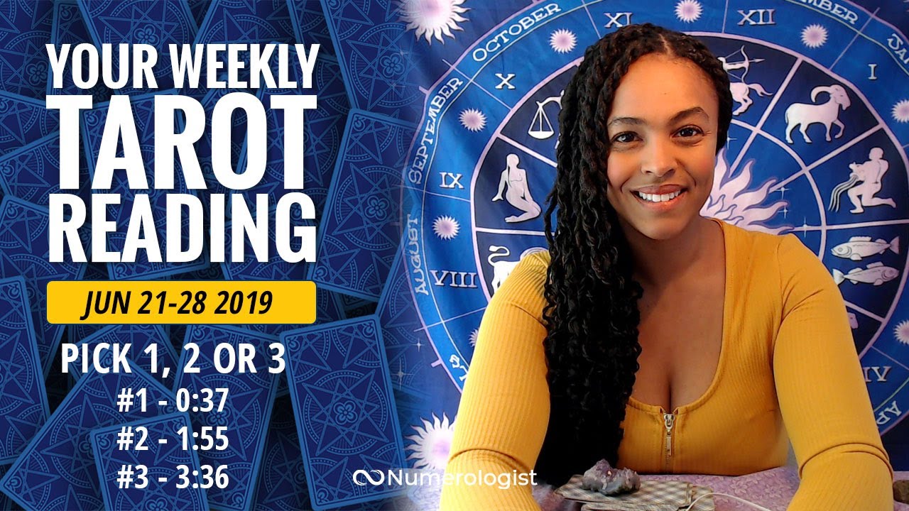 Your Weekly Tarot Reading | June 21-28, 2019 | Pick #1, #2 OR #3