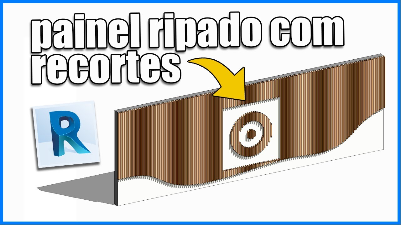 Como fazer BRISE de madeira e desenhos nas Ripas com o Revit