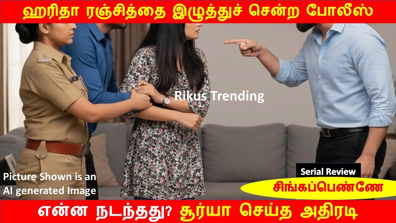 Moondru Mudichu Promo | Serial Review | ஹரிதா ரஞ்சித்தை இழுத்து சென்ற போலீஸ் | சூர்யா செய்த அதிரடி