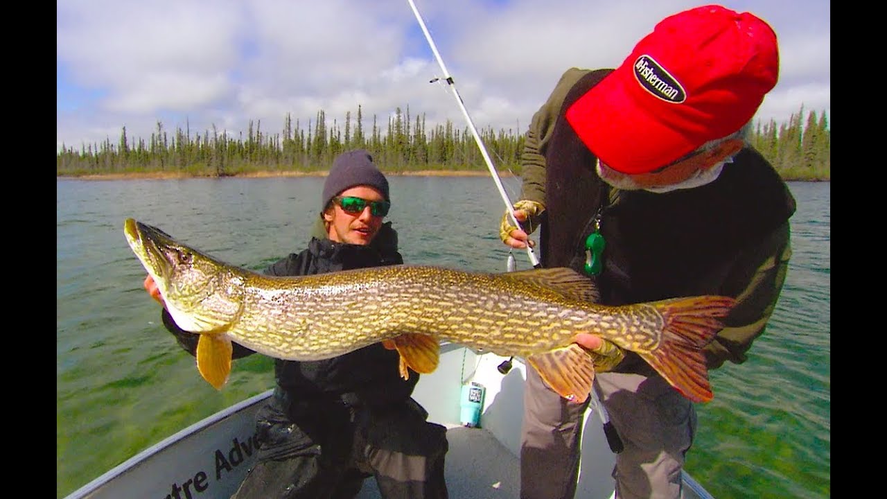 In-Fisherman at Lac La Martre! Spring Fishing!