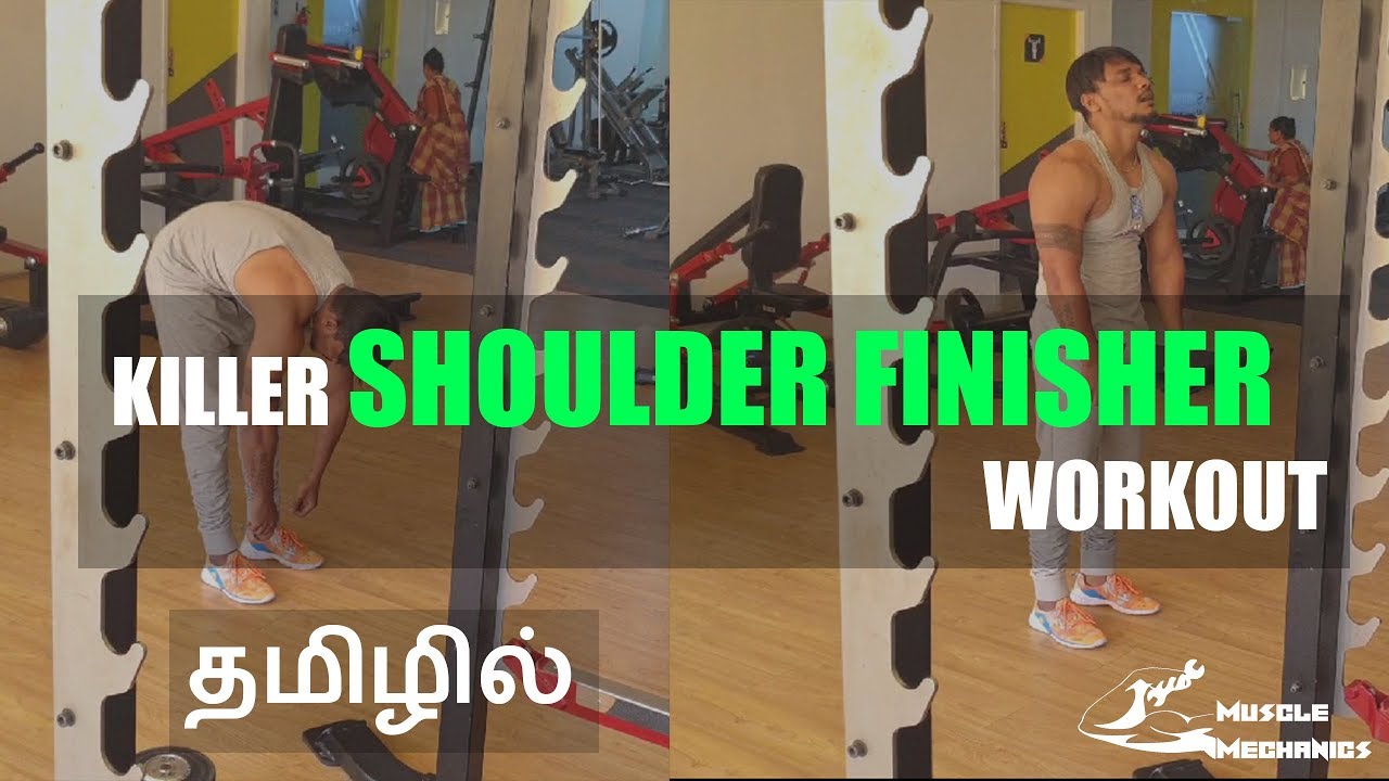 Get Big Shoulders With This | Shoulder Finisher | Prison Push ups | தமிழில்