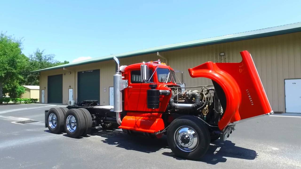 1962 Kenworth W923, Cummins 262hp Turbo, Jakes,4x4