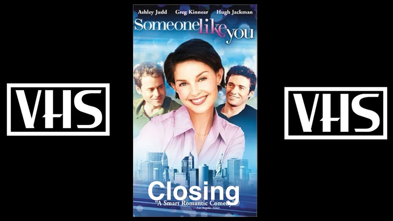Closing to Someone Like You 2001 VHS