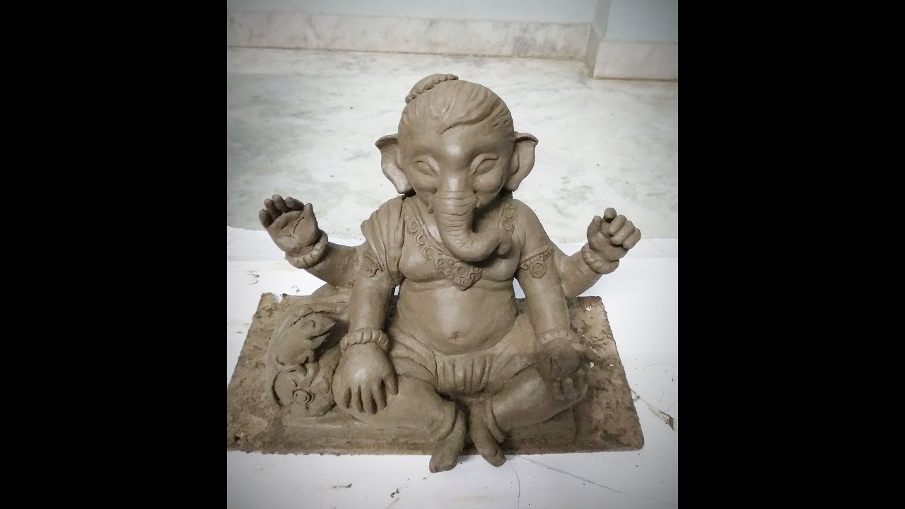how to make bal ganesha part-1||making ganpati bappa||ganesha idol making |art and creativity